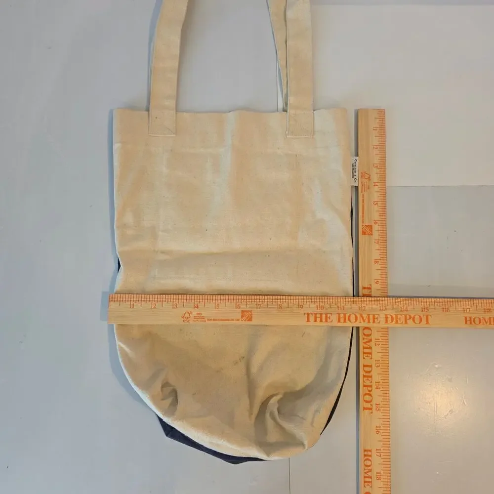 Cavallini & Co New York City Vintage Pennant Canvas Tote Bag Graphic Travel